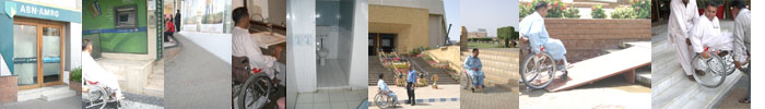 Title iamge showing various barriers at different palces